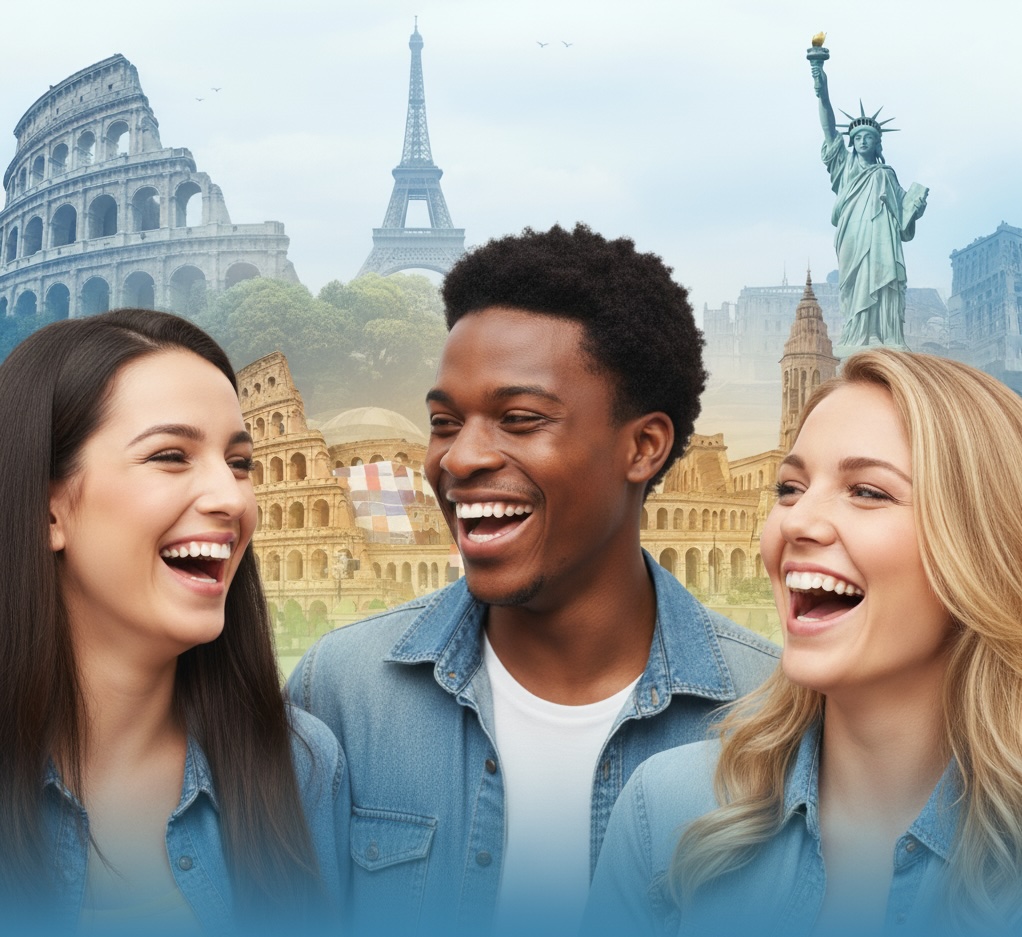 Student working on internship applications